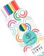 8 Reusable Silicone Straws With Cleaning Brush Set
