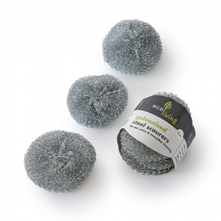 Steel Scourers - 3 Pack