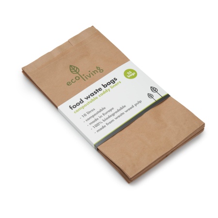 80L Biosac Biodegradable Food Waste Compostable Bin Bag Liners