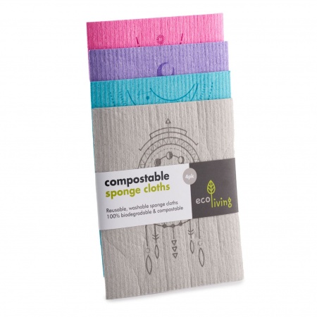 Compostable Sponge Cleaning Cloths - Spiritual