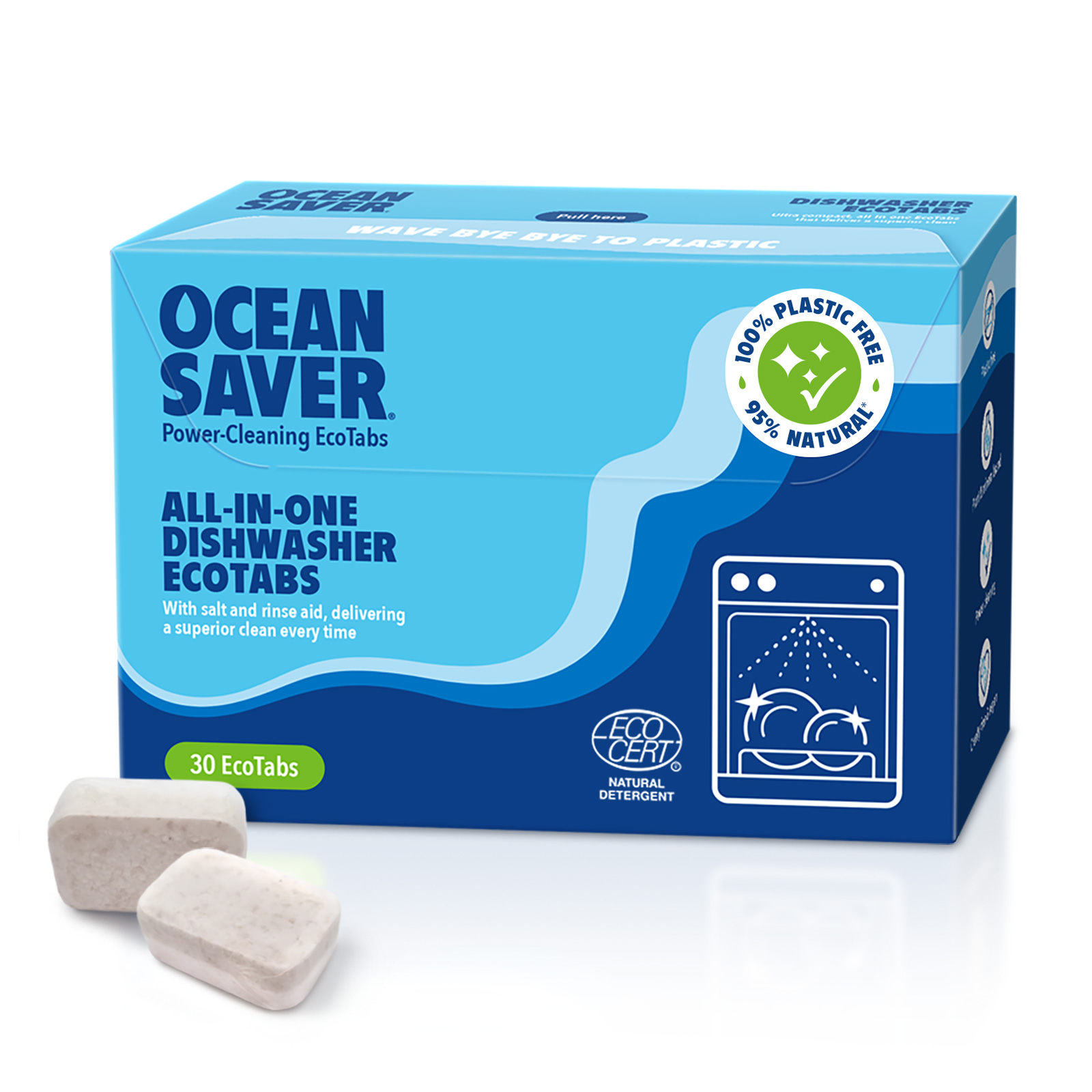 OceanSaver Dishwasher EcoTabs ecoLiving.co.uk