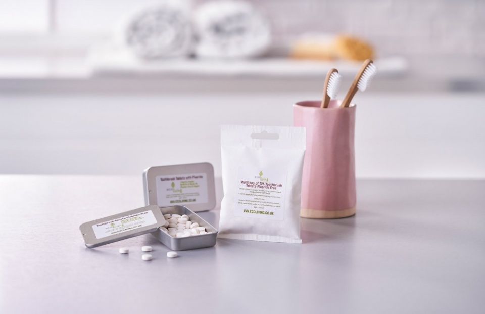 Toothpaste Tablets ecoLiving.co.uk