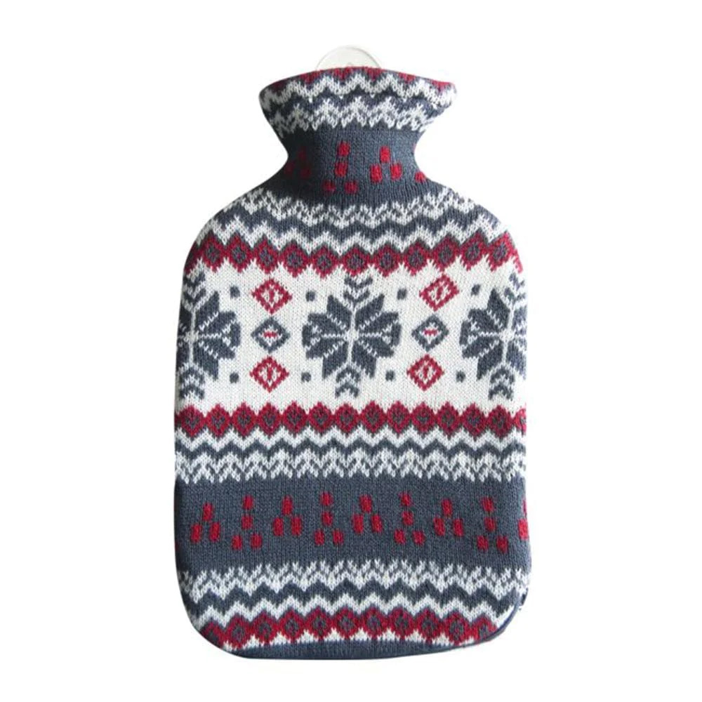 Rubber Hot Water Bottle - UK Stock - Mixed Colours