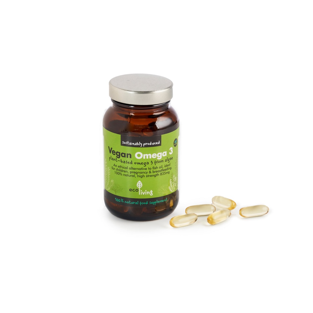 Vegan Omega 3 Capsules - ecoLiving.co.uk