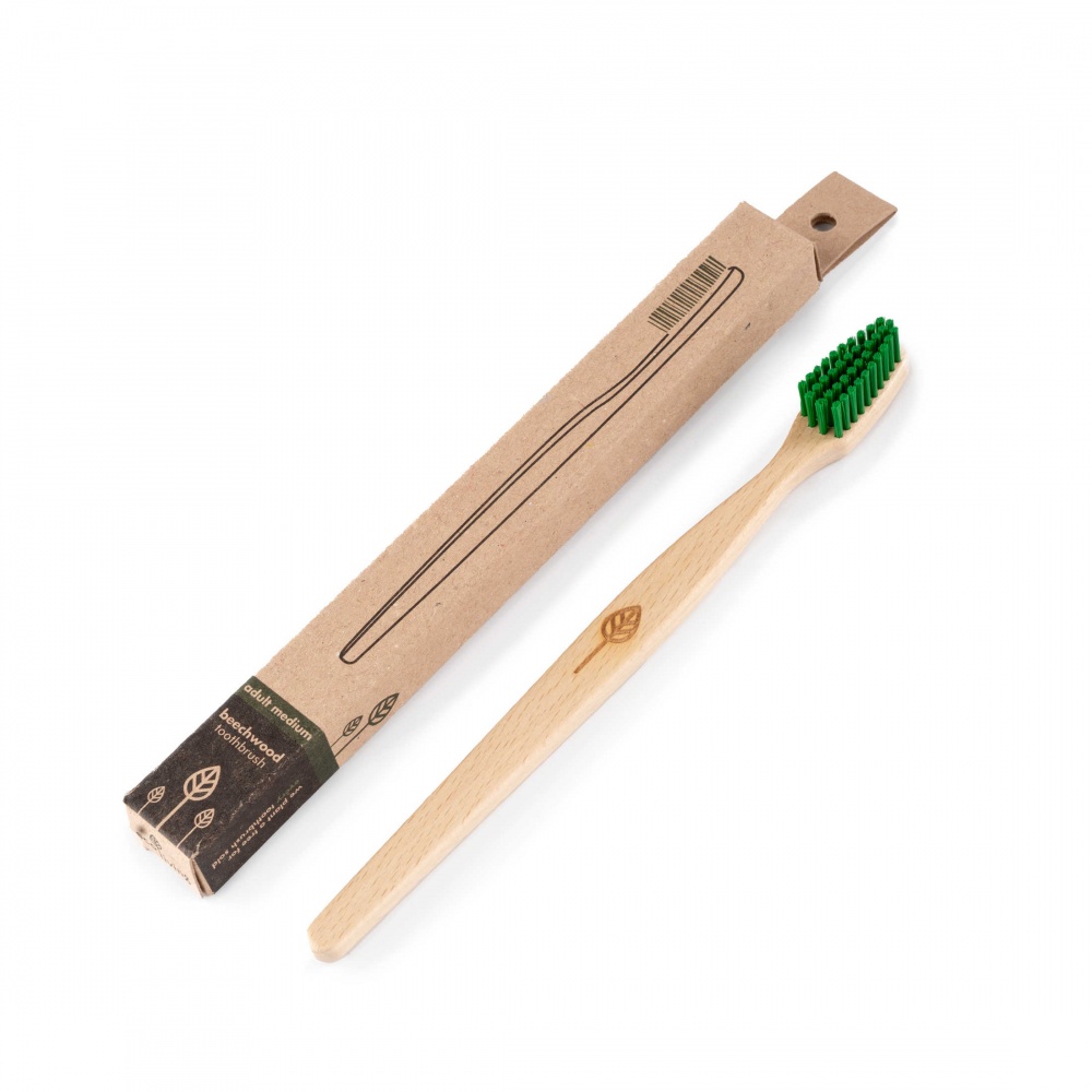 100% Plant-Based Beech Wood Toothbrush (FSC 100%)