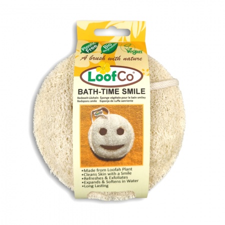 Bath Time Smile Loofah