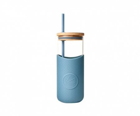 Neon Kactus Reusable Glass Tumbler - 1000ml