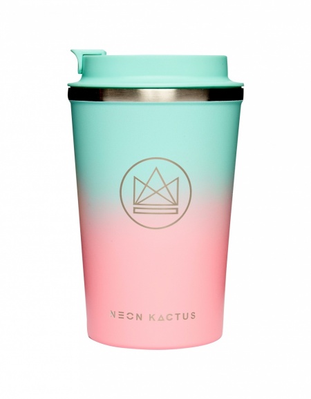 Neon Kactus Insulated Coffee Cup - 380ml