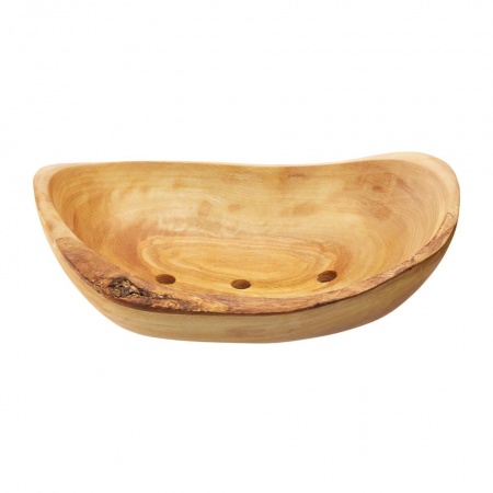 Olive Wood Soap Dish - Large