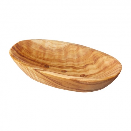 Olive Wood Soap Dish - Oval