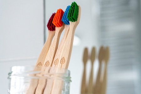 100% Plant-Based Beech Wood Toothbrush (FSC 100%)